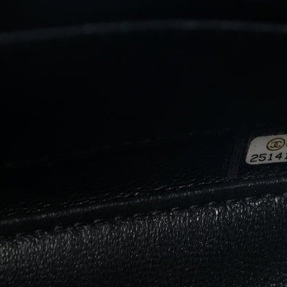 Chanel Caviar Quilted Large CC Filigree Vanity Case Black 8 of 11