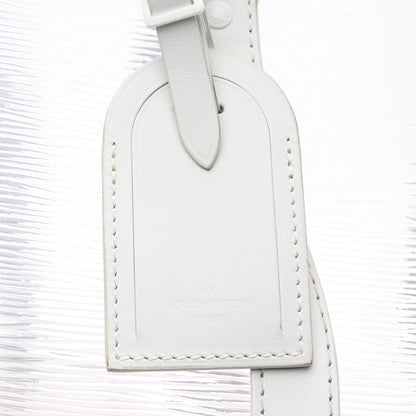 Louis Vuitton PVC Epi Embossed Wavy Keepall Bandouliere 50 White 11 of 16