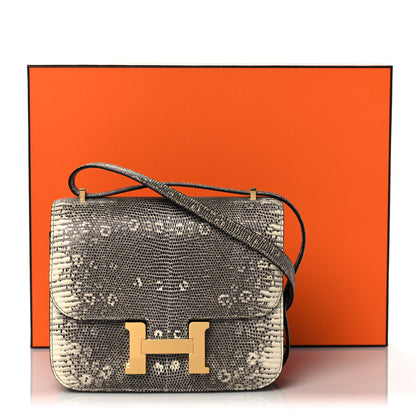 Hermes Lizard Constance 18 Ombre 11 of 11