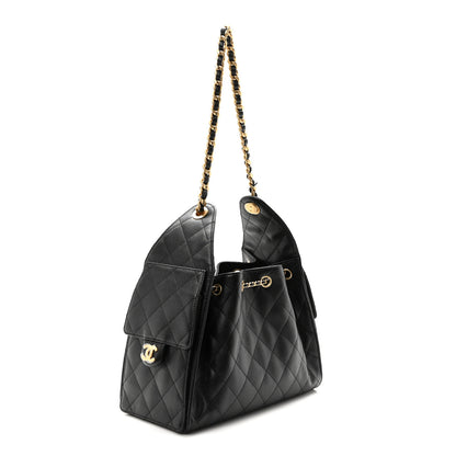 Chanel Caviar Quilted Small Chanel 25 Handbag Black 3 of 10