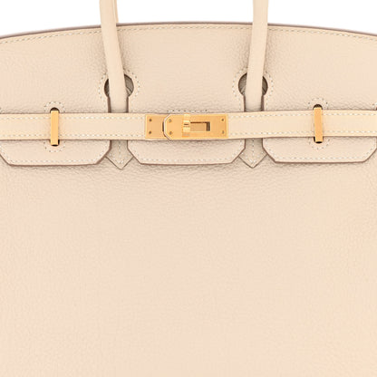 Hermes Togo Birkin 25 Craie 8 of 10
