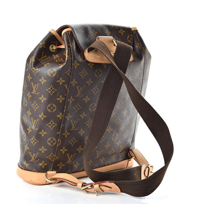 Louis Vuitton Monogram Montsouris GM Backpack 3 of 17