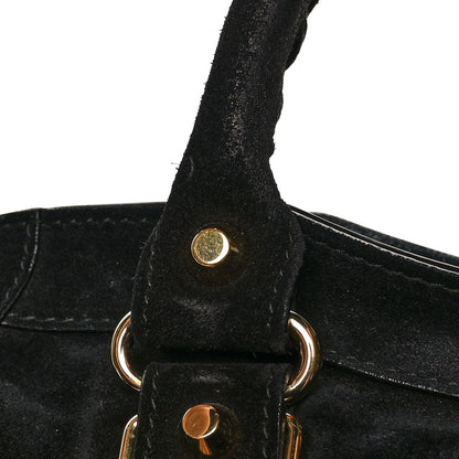 Balenciaga Baby Daim Gold Metallic Edge Hardware City Black 11 of 16
