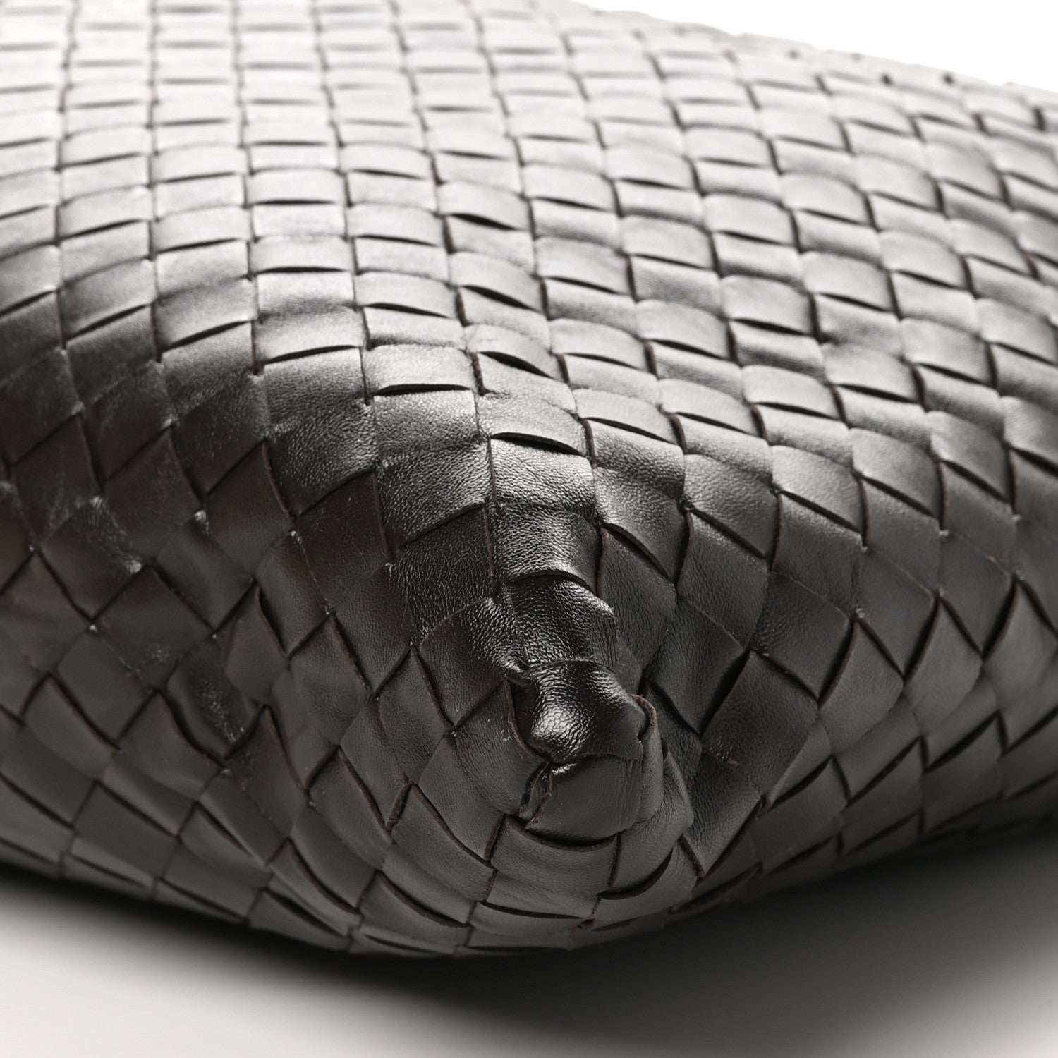 Bottega Veneta Calfskin Intrecciato Large Hop Ebano 9 of 9