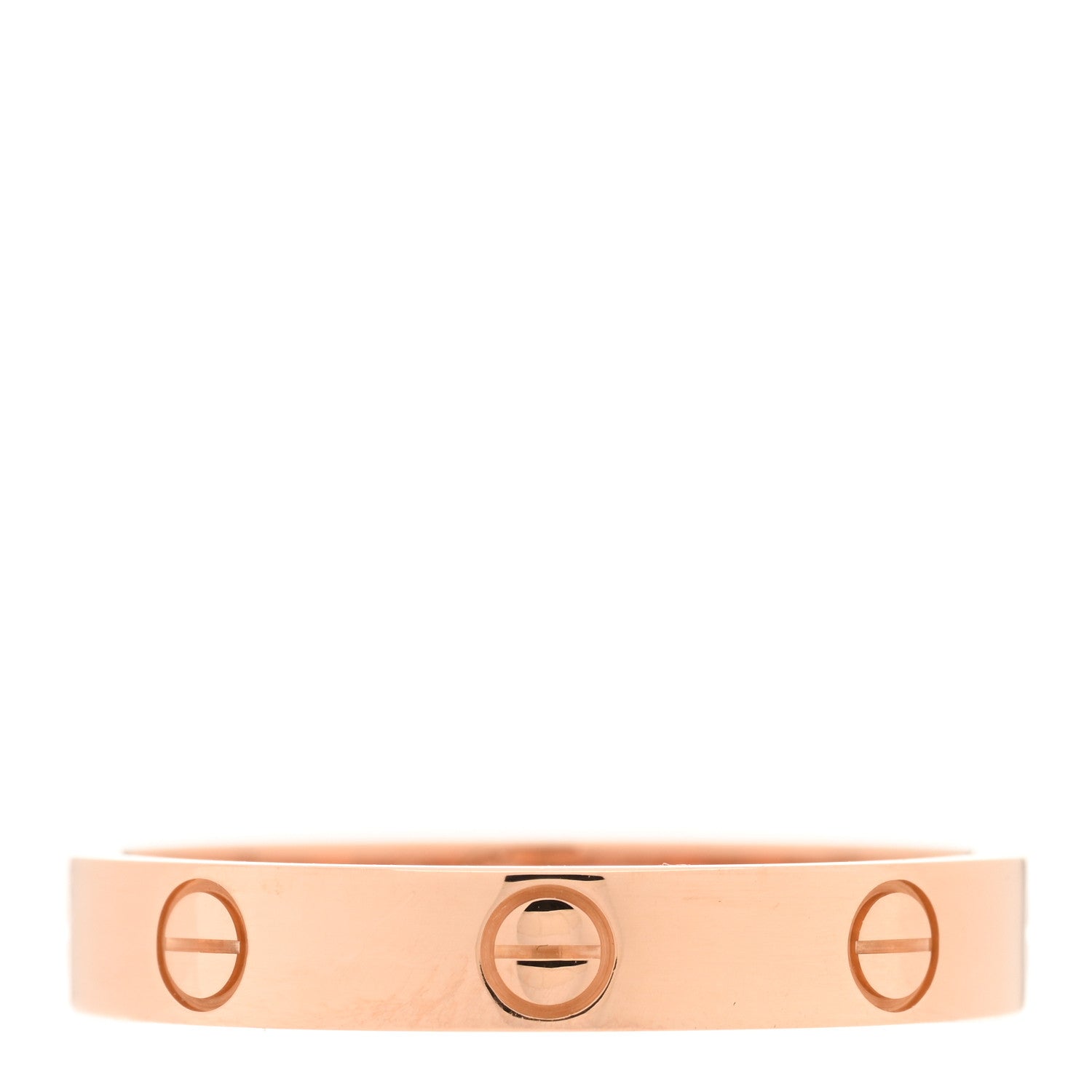 Cartier 18K Pink Gold 3.5mm LOVE Wedding Band Ring 60 9 3 of 5