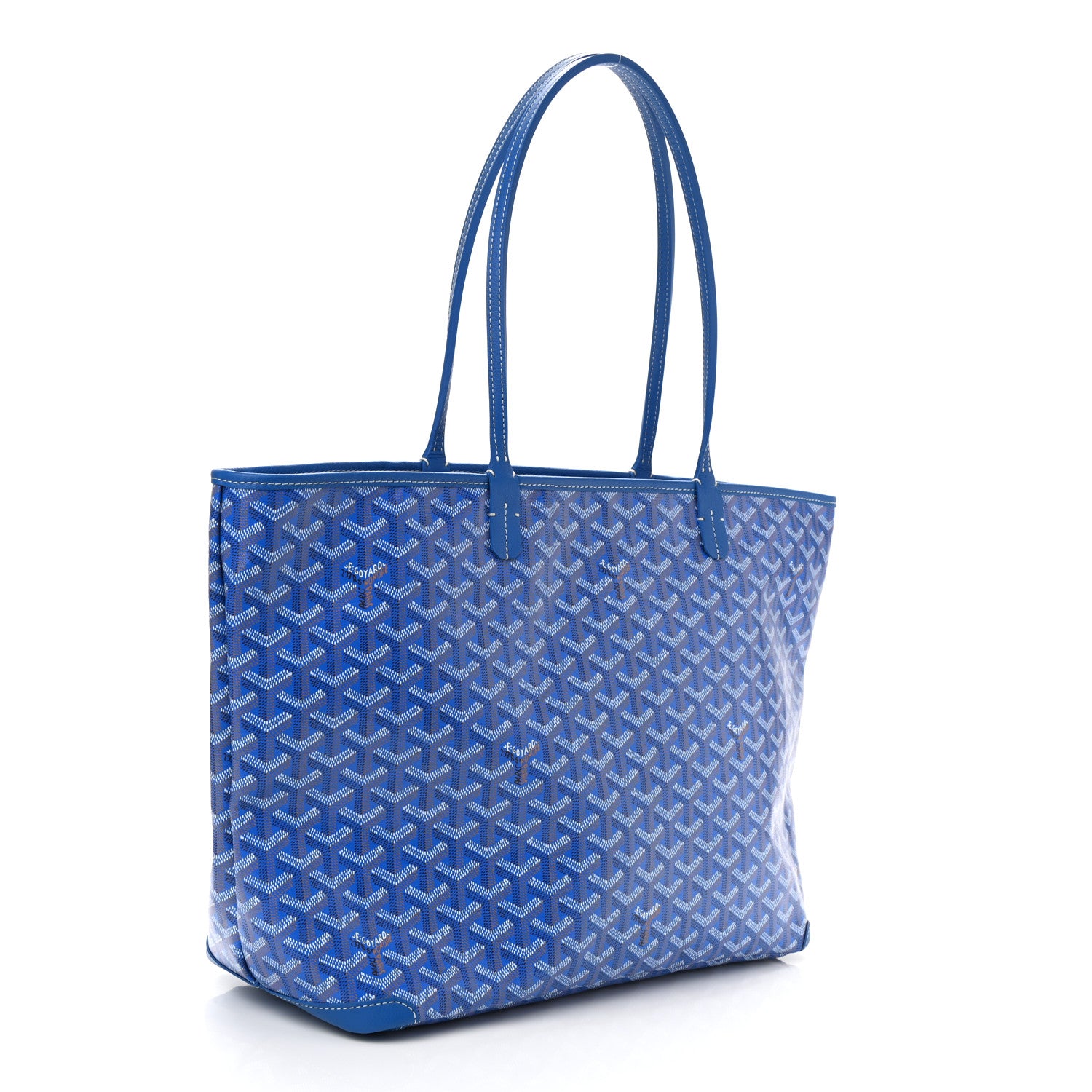 Goyard Goyardine Artois MM Blue 3 of 8