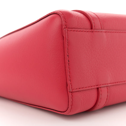 Balenciaga Smooth Calfskin Logo XXS Everyday Tote Vivid Red Black 8 of 12