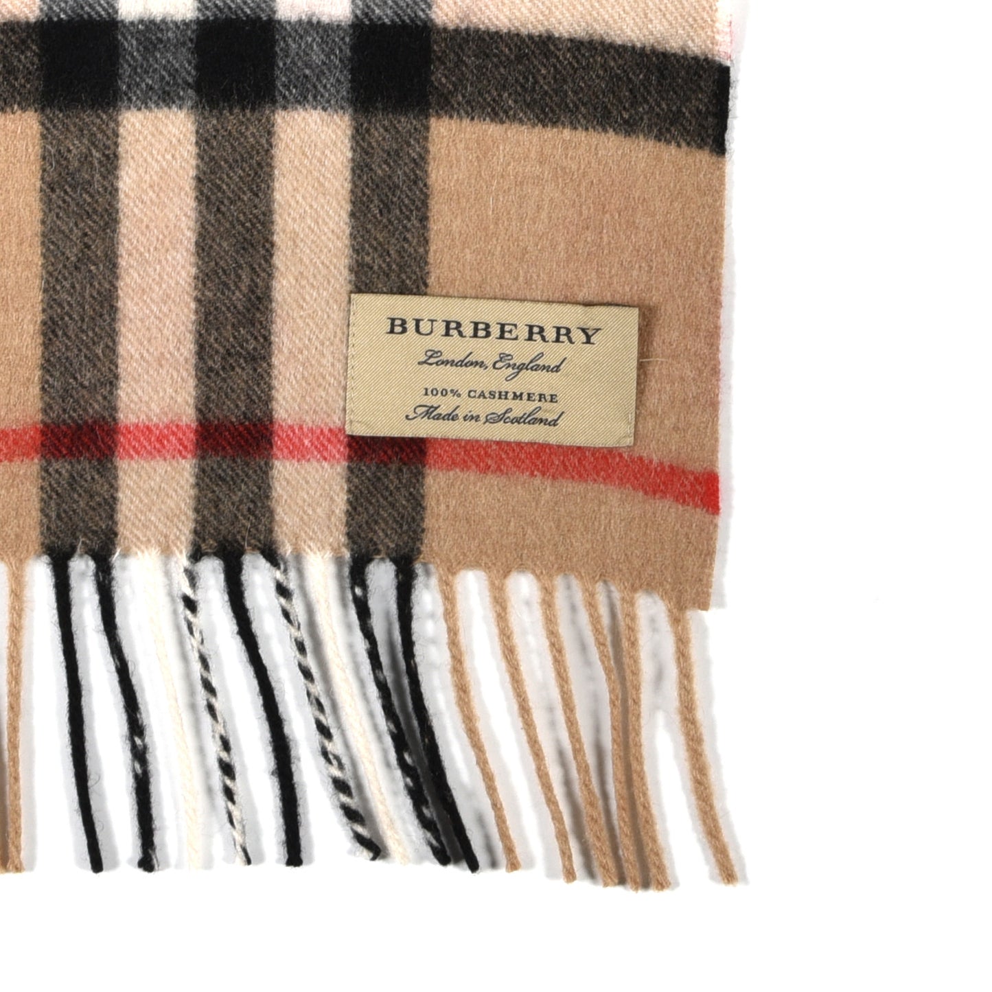 Cashmere Giant Heart Fringe Scarf Camel