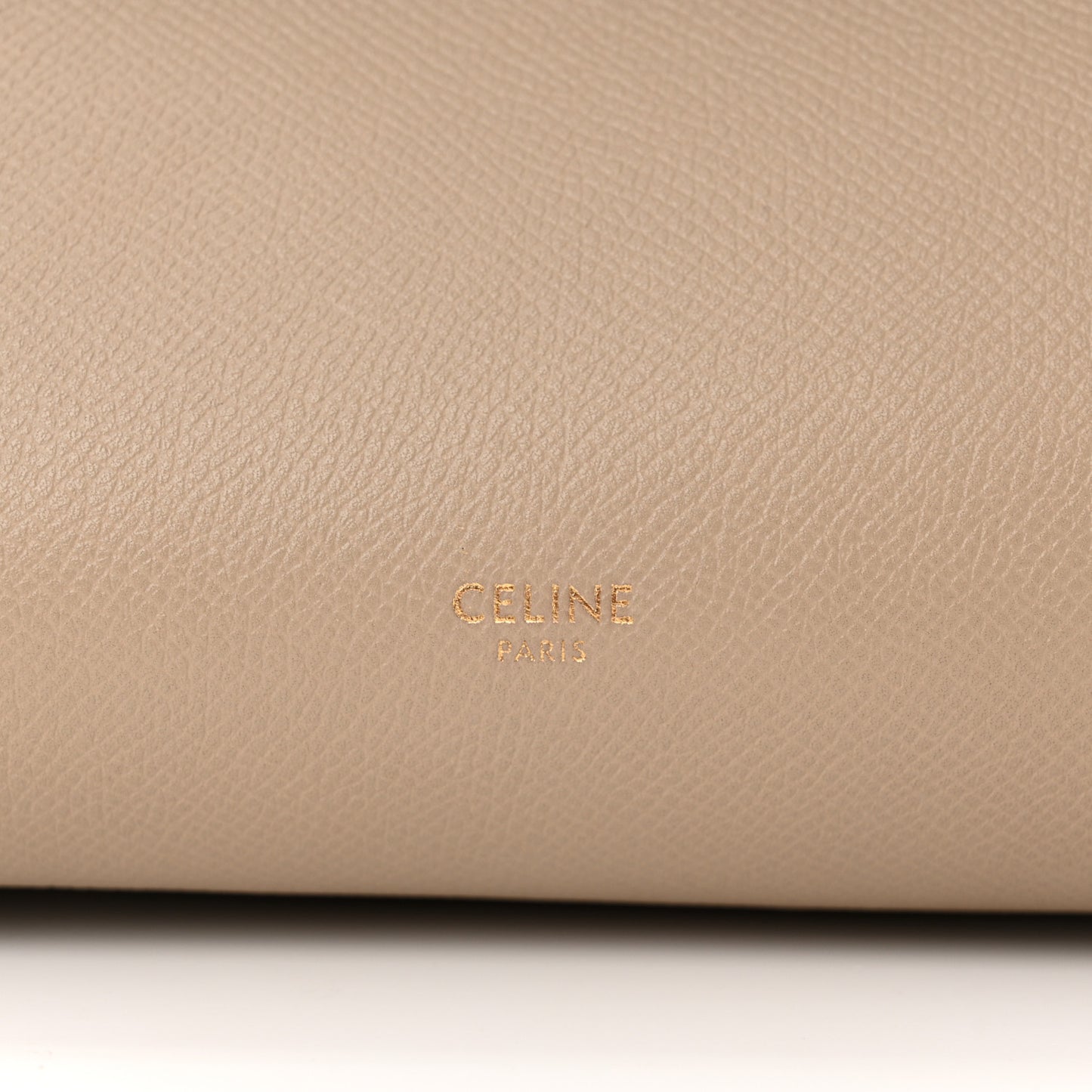 Grained Calfskin Mini Belt Bag Light Taupe