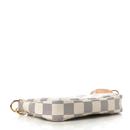 Louis Vuitton Damier Azur Mini Pochette Accessories 4 of 11