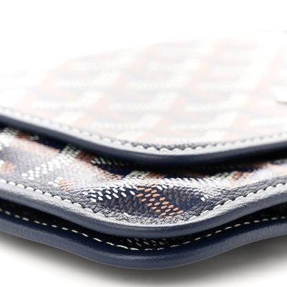 Goyard Goyardine Plumet Wallet Clutch Navy 9 of 10