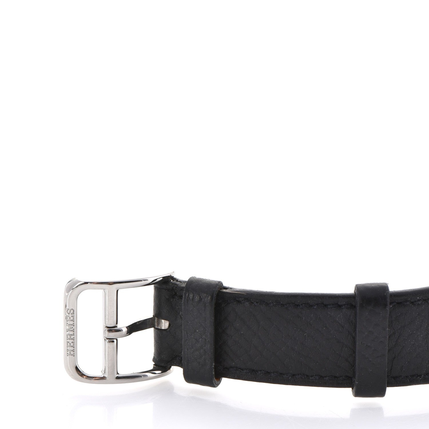 Hermes Stainless Steel Epsom 23mm Medor Quartz Watch Noir 8 of 10