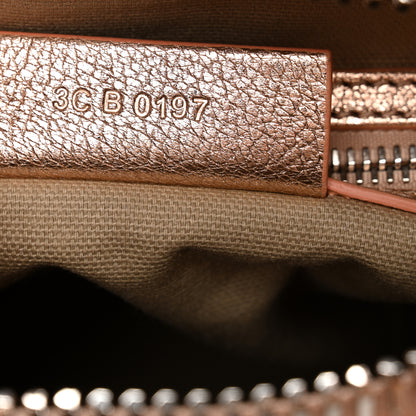 Givenchy Metallic Sugar Goatskin Mini Antigona Light Pink 7 of 11