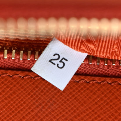 Prada Saffiano Large Galleria Double Zip Tote Papaya 6 of 10