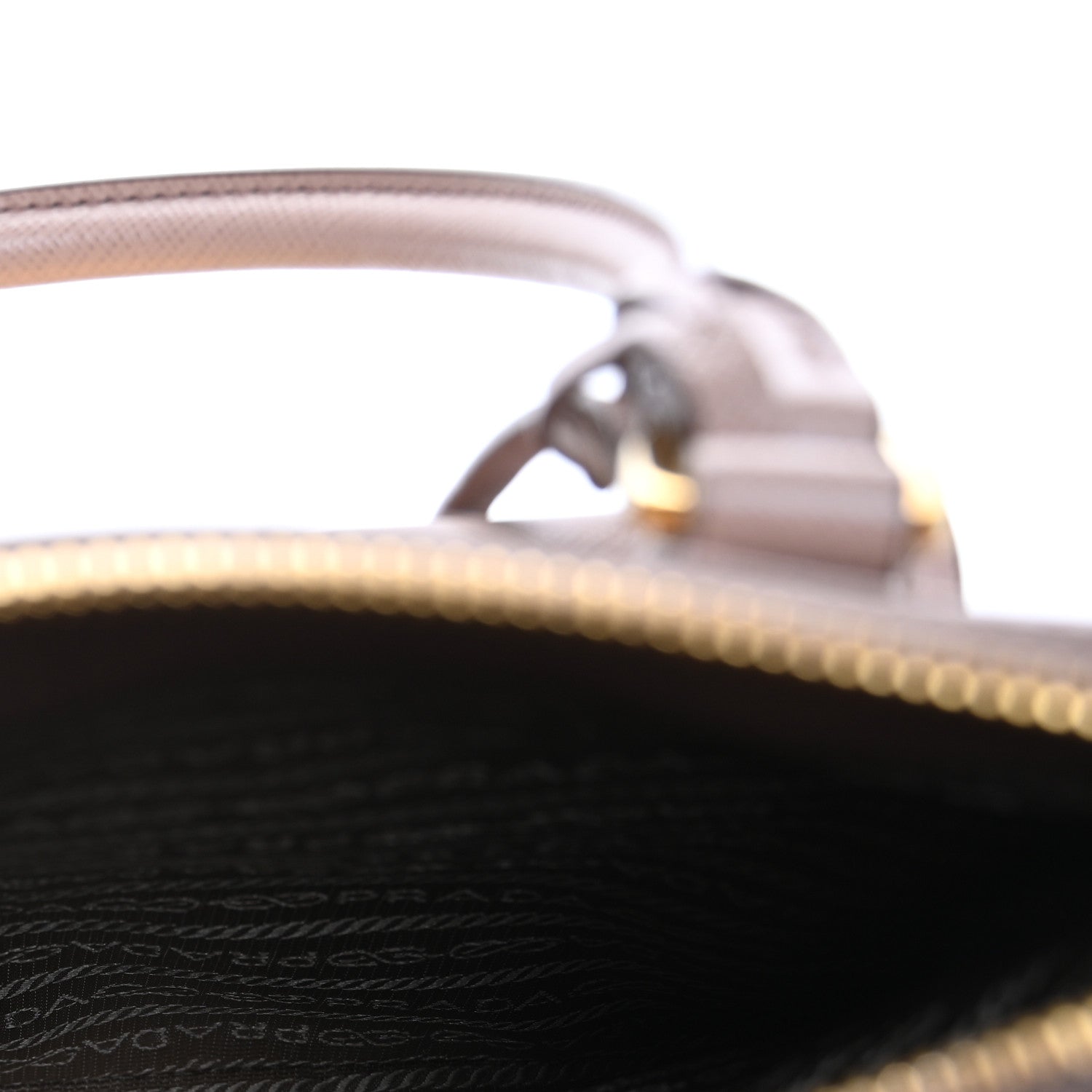 Prada Saffiano Lux Galleria Front Pocket Tote Cipria 7 of 11