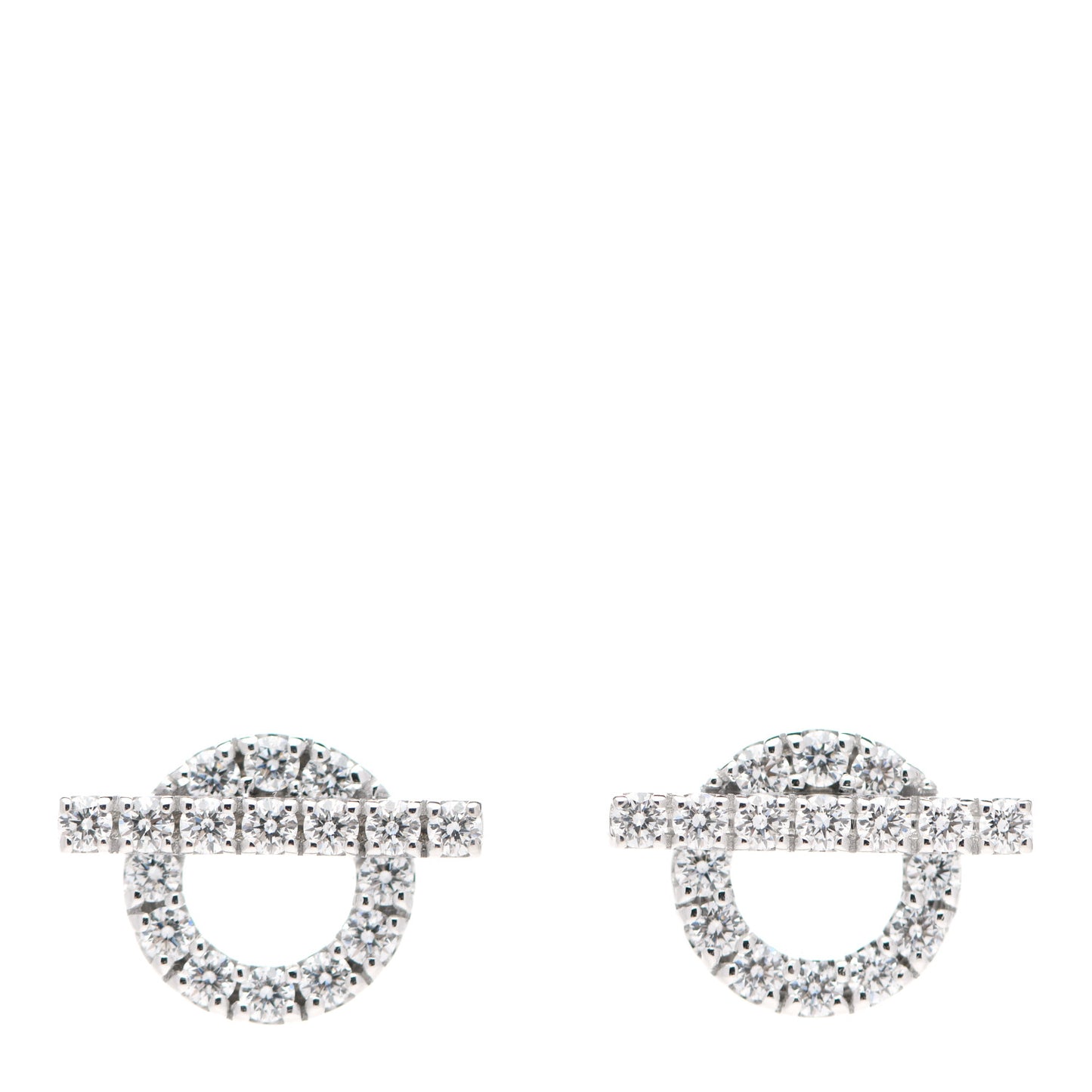 18K White Gold Diamond Finesse Earrings