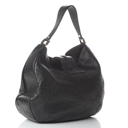 Gucci Guccissima Large New Ladies Web Hobo Black 3 of 12