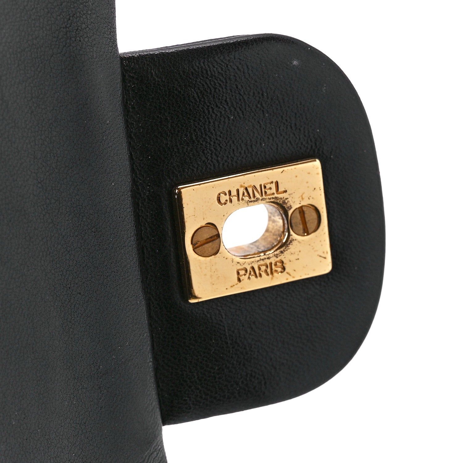 Chanel Lambskin Quilted Small Double Flap Black 7 of 13