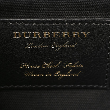 Burberry Grainy Calfskin Studded Medium Banner Tote Burgundy 6 of 9