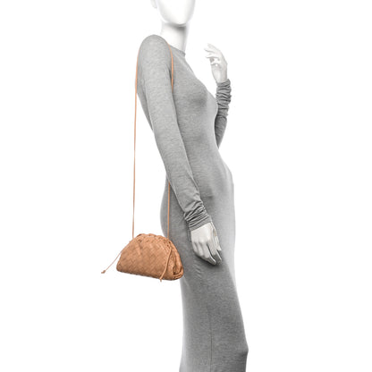 Bottega Veneta Nappa Intrecciato The Mini Pouch Almond 2 of 10