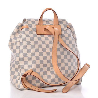 Louis Vuitton Damier Azur Sperone Backpack 3 of 6