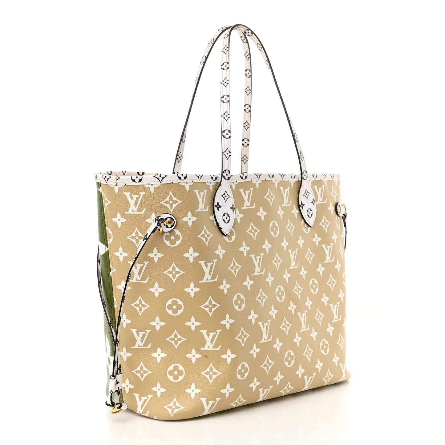Monogram Giant Neverfull MM Kaki