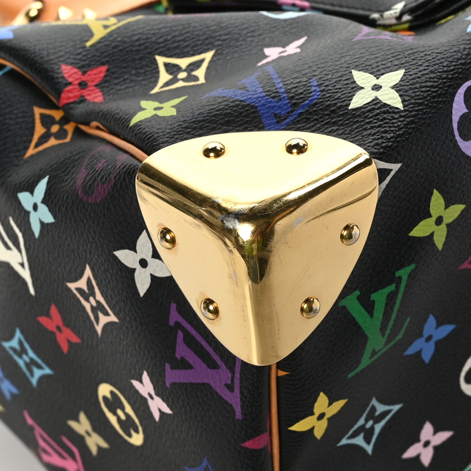 Louis Vuitton Monogram Multicolor Speedy 30 Black 7 of 10