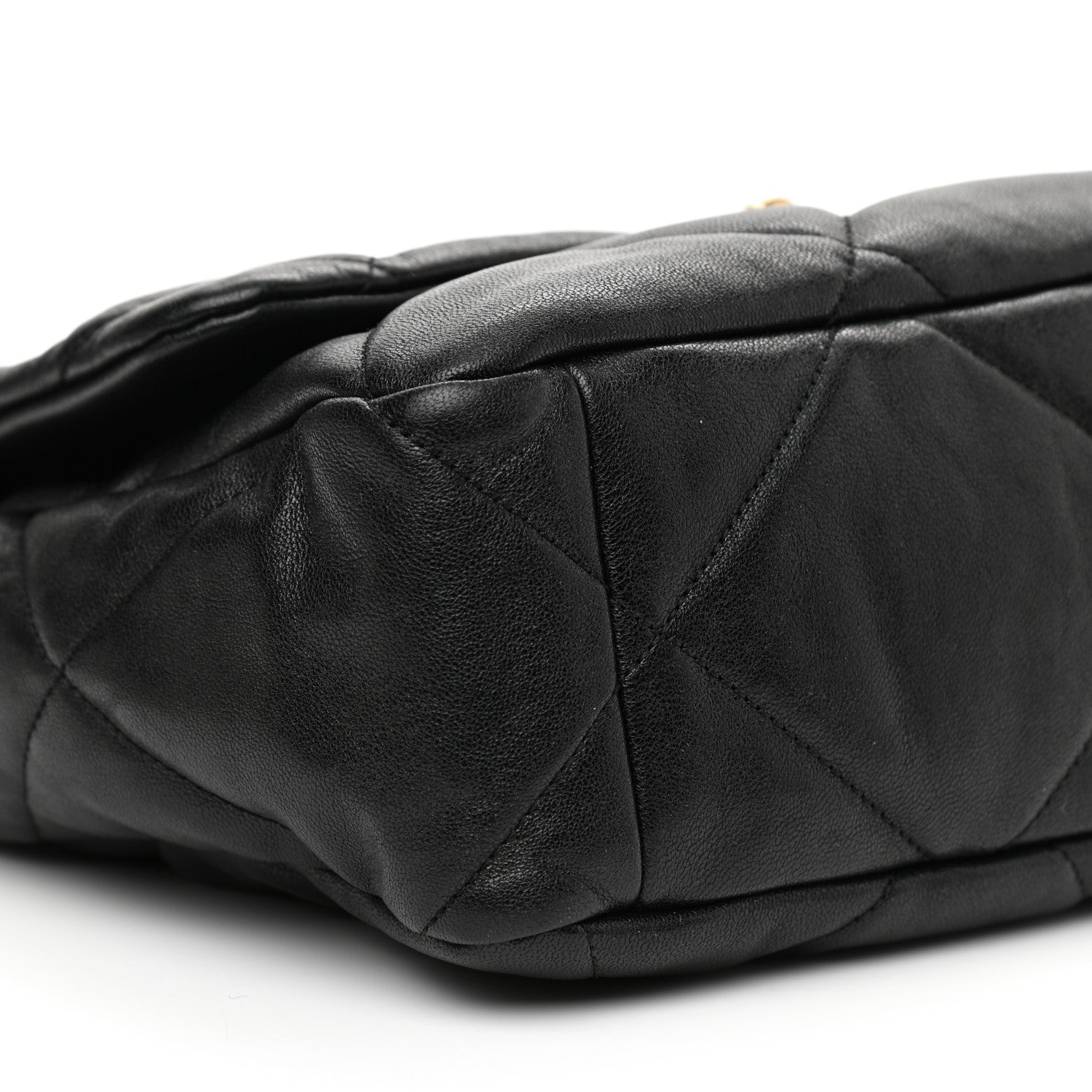 Chanel Lambskin Quilted Large Chanel 19 Flap Black 8 of 8