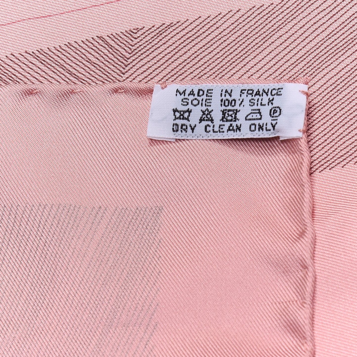 Silk Our Line Etude Pour Une Parure De Gala Scarf 90 Rose Ballerine Taupe Framboise