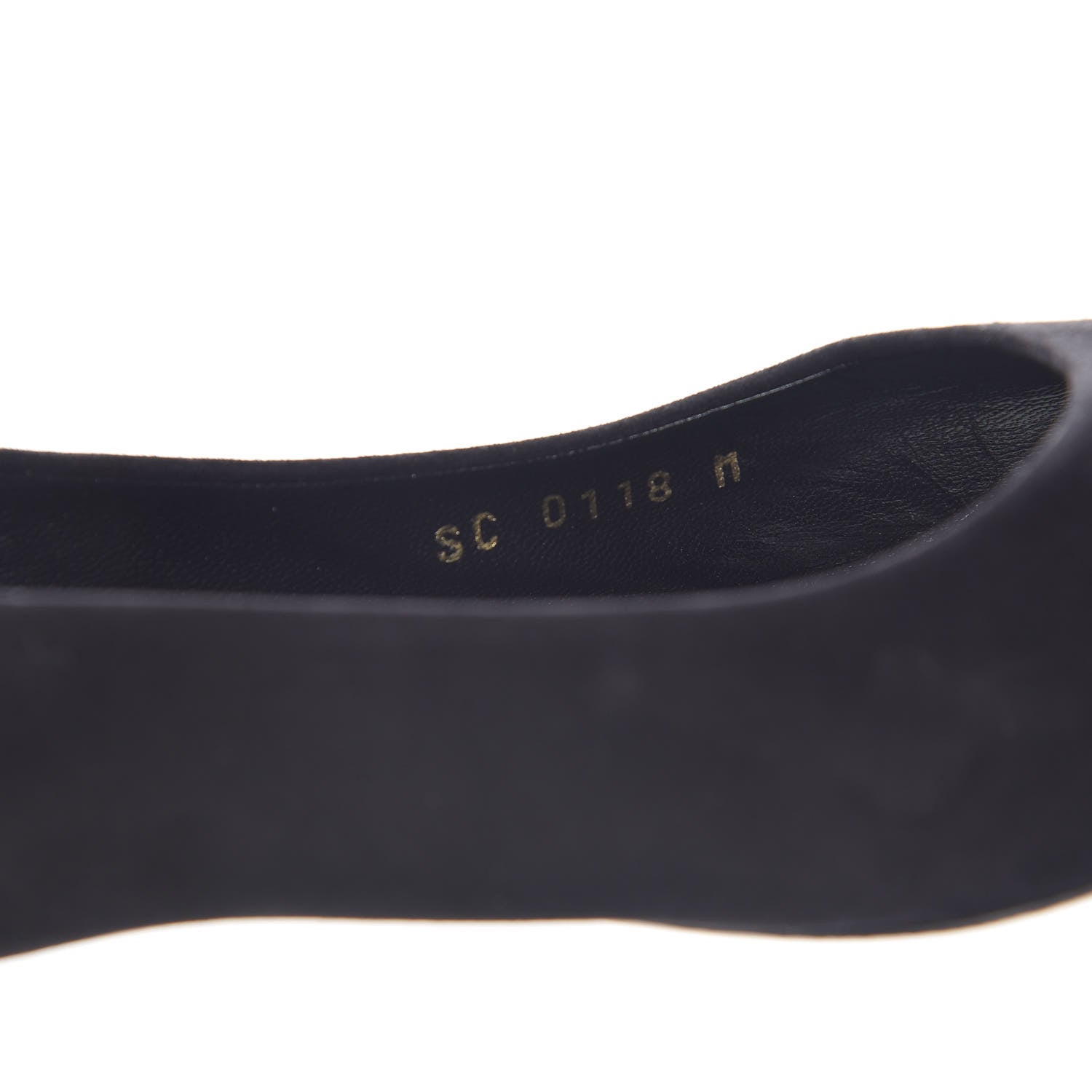 Louis Vuitton Suede Uniformes Pump 40 Black 10 of 10