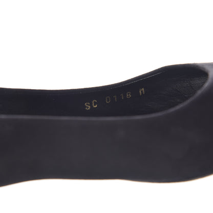 Louis Vuitton Suede Uniformes Pump 40 Black 10 of 10