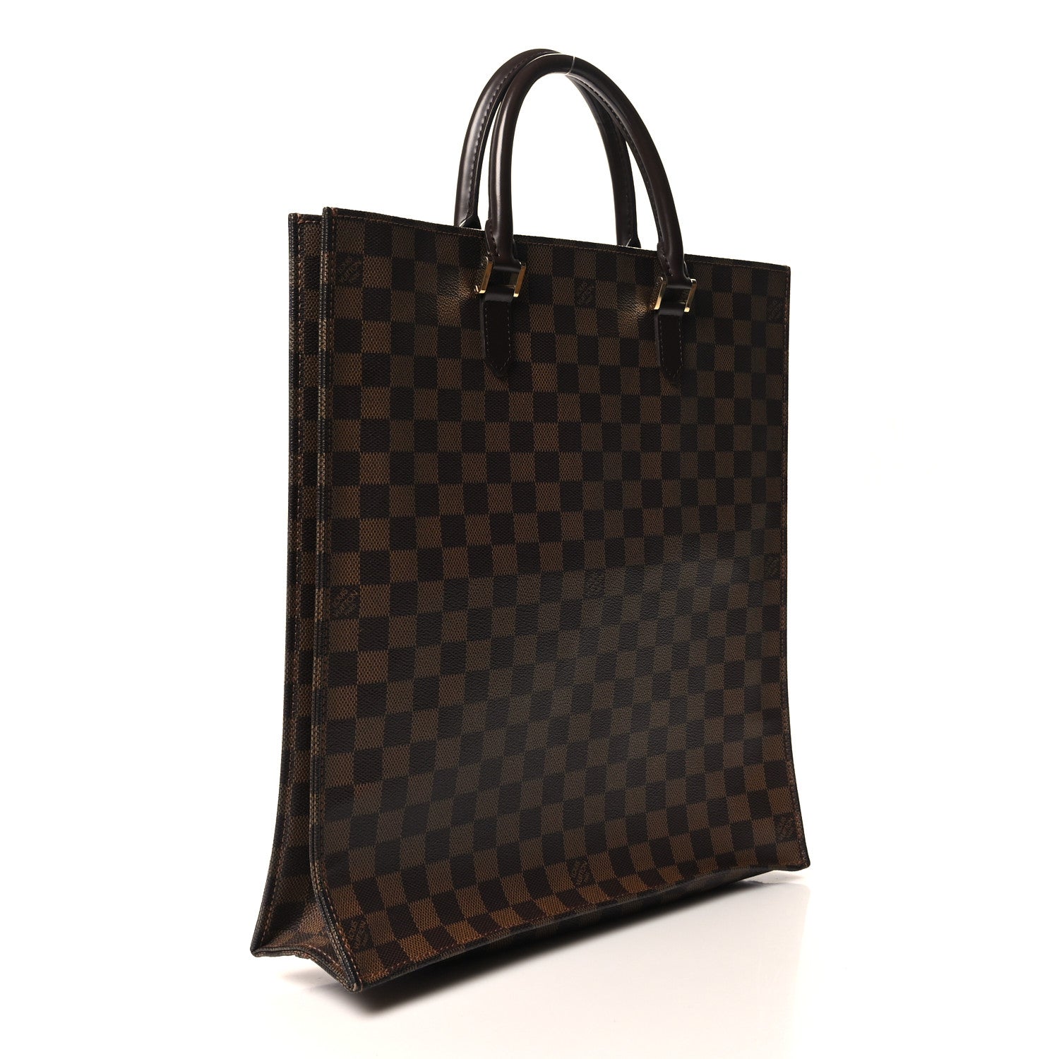 Louis Vuitton Damier Ebene Sac Plat 3 of 9