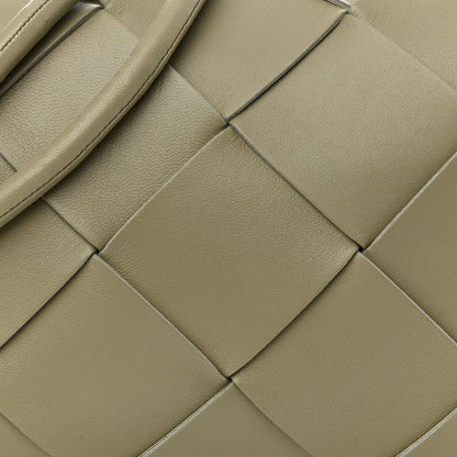 Bottega Veneta Lambskin Maxi Intreccio Small Cassette Camera Bag Travertine 7 of 9