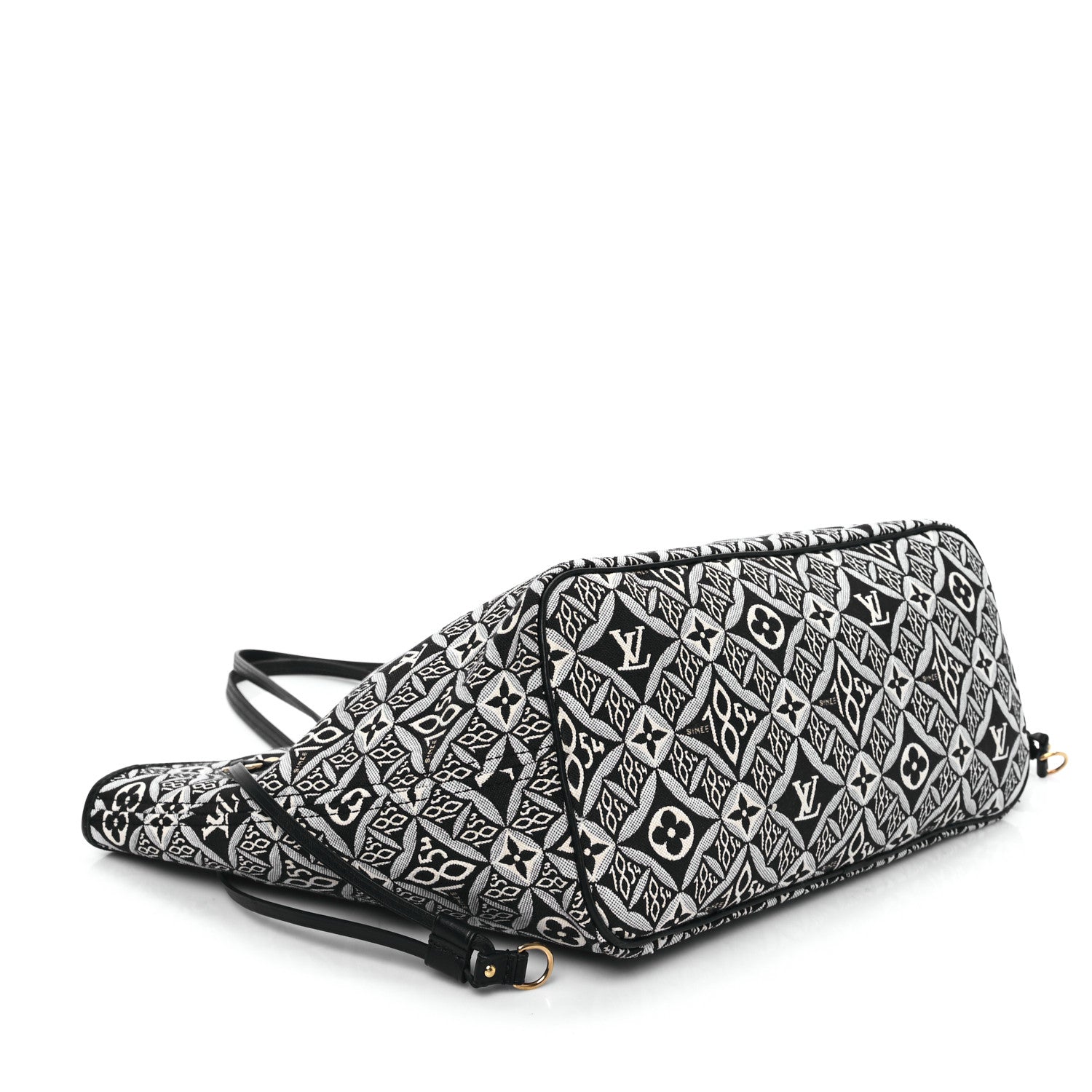 Louis Vuitton Jacquard Since 1854 Neverfull MM  Grey 5 of 11