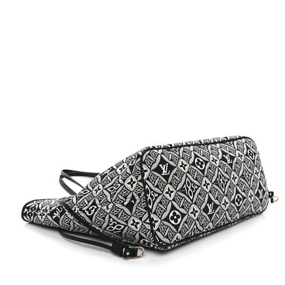 Louis Vuitton Jacquard Since 1854 Neverfull MM  Grey 5 of 11