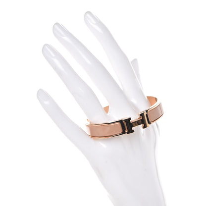 Hermes Enamel Narrow Clic Clac H Bracelet PM Makeup 2 of 5