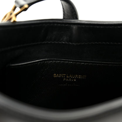 Saint Laurent Smooth Calfskin Le 5 A 7 Mini Hobo Black 6 of 10