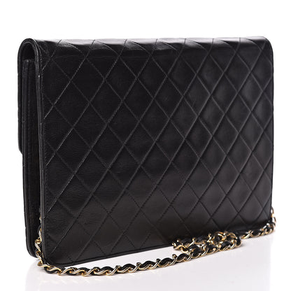 Chanel Lambskin Quilted Medium Single Flap Black 3 of 21