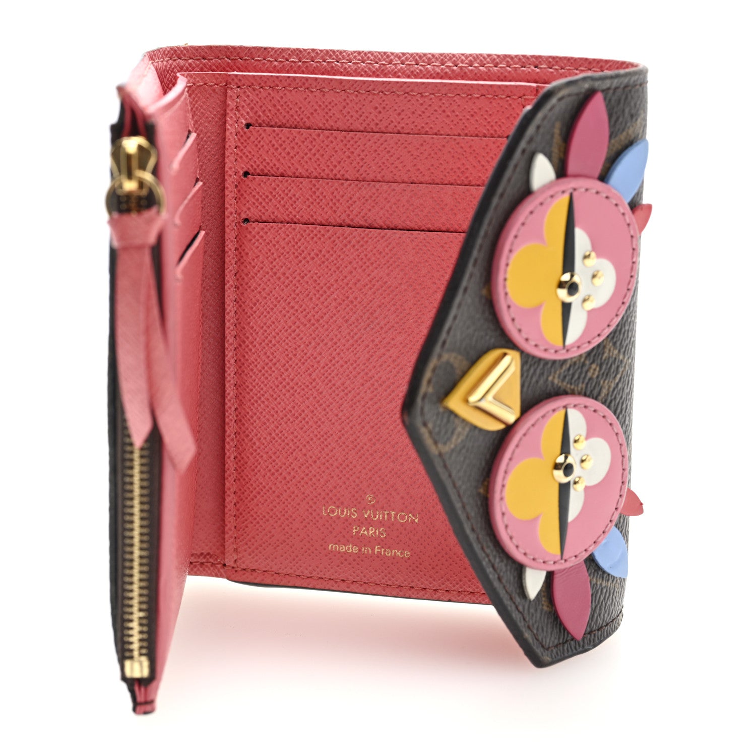 Louis Vuitton 鳥モチーフ ケース Louis Vuitton Monogram Lovely Birds Victorine Wallet 1778035