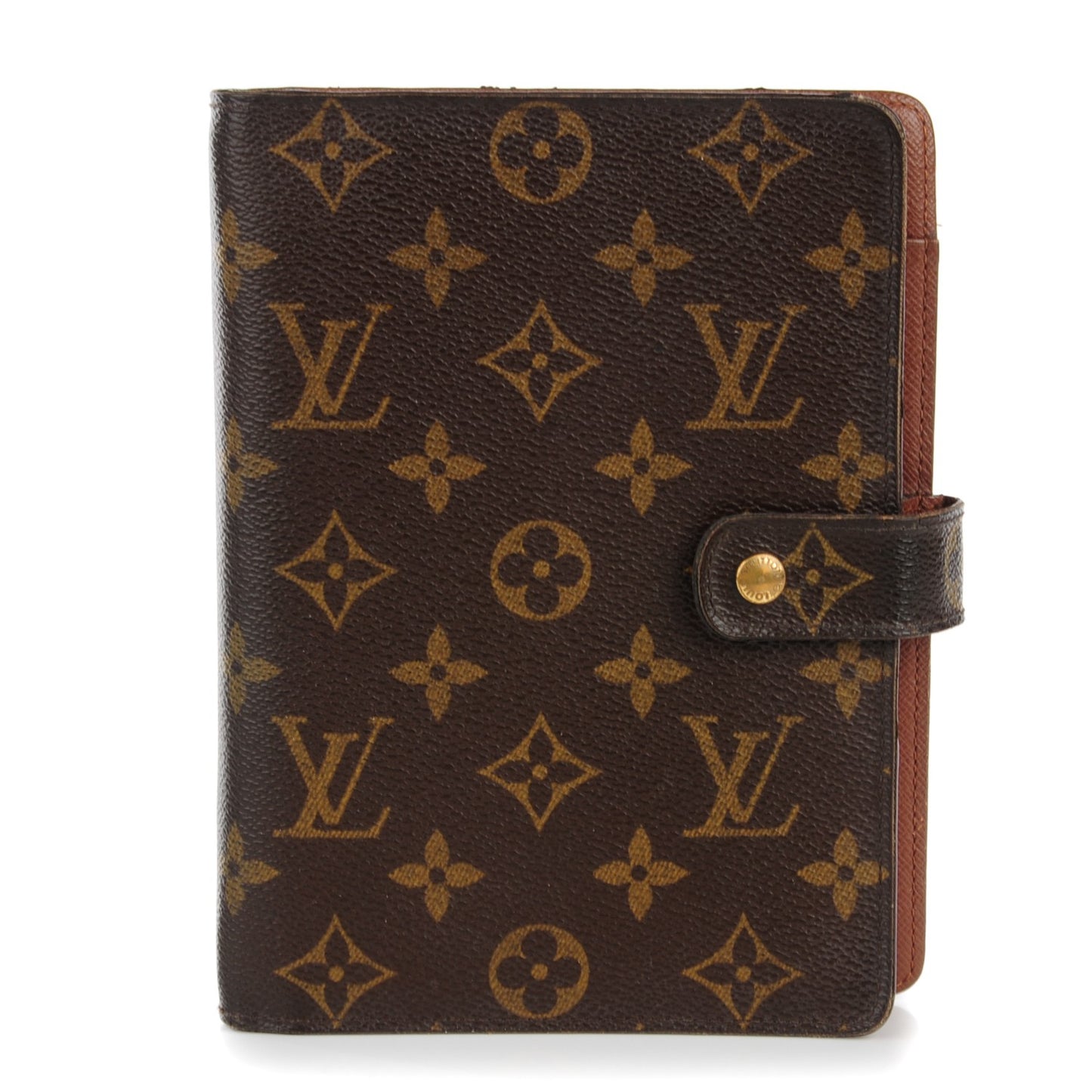 Monogram Medium Ring Agenda Cover