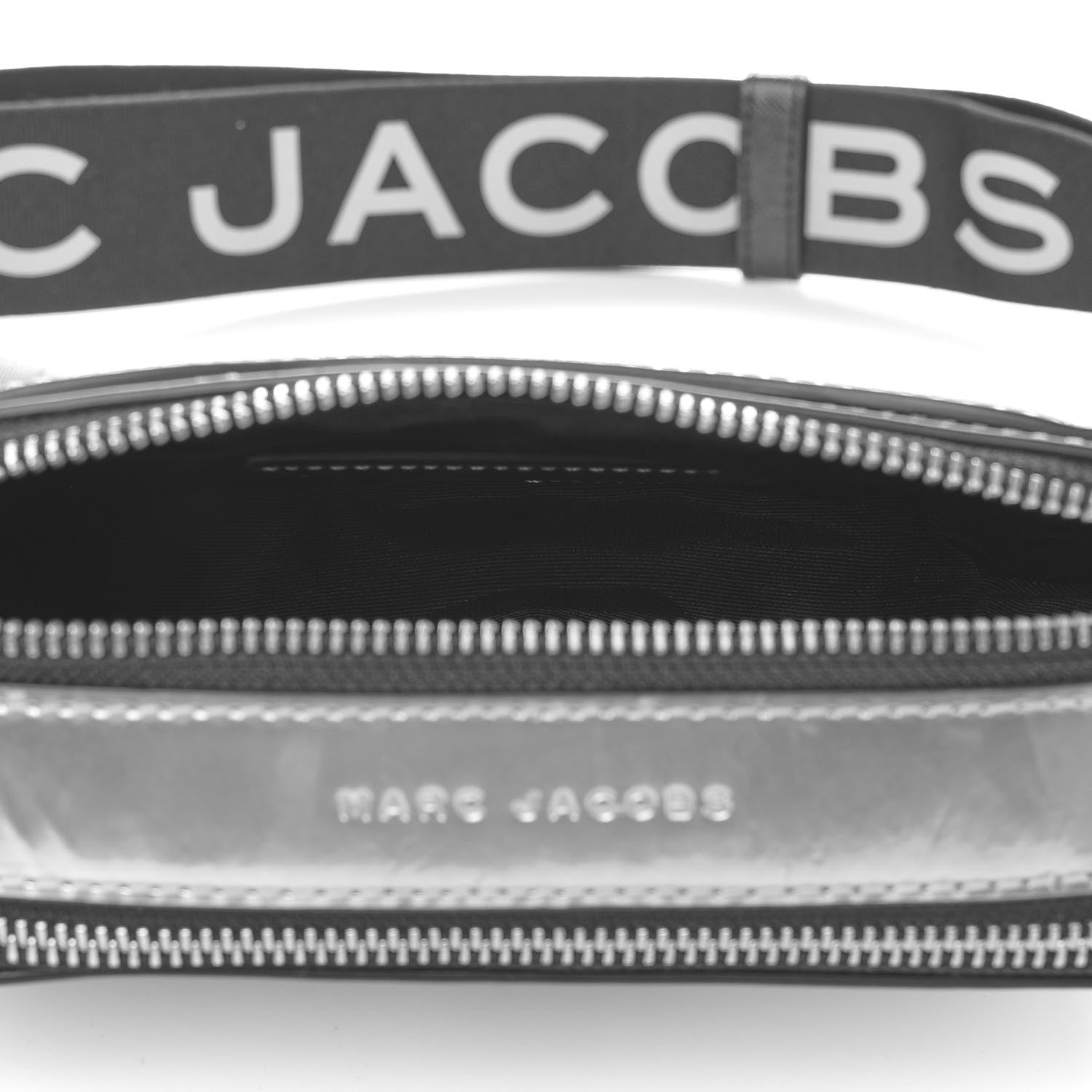 Marc Jacobs Metallic Calfskin Gen Z Snapshot Camera Bag Silver 5 of 10