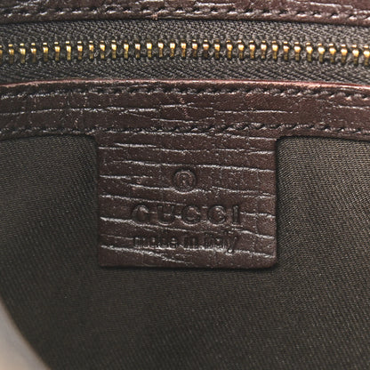 Gucci Monogram Hasler Hobo Dark Brown 6 of 14