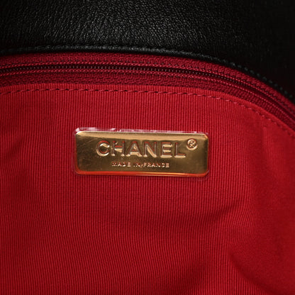 Chanel Lambskin Quilted Large Chanel 19 Flap Black 6 of 10