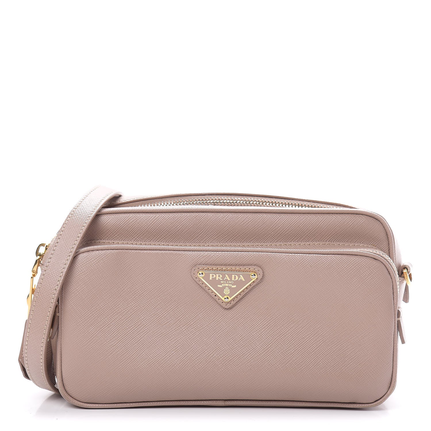 Prada Saffiano Camera Case Crossbody Bag Cammeo 1 of 11