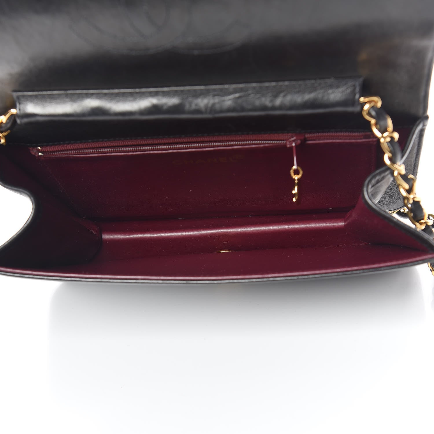 Chanel Lambskin Quilted Small Single Flap Black 5 of 20