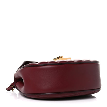 Chloe Calfskin Quilted Mini Drew Bijou Shoulder Bag Plum Purple 3 of 7