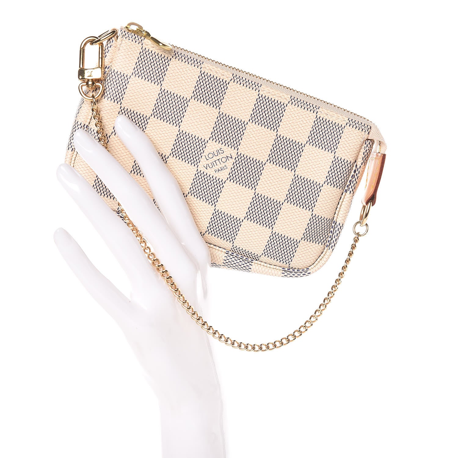 Louis Vuitton Damier Azur Mini Pochette Accessories 2 of 8