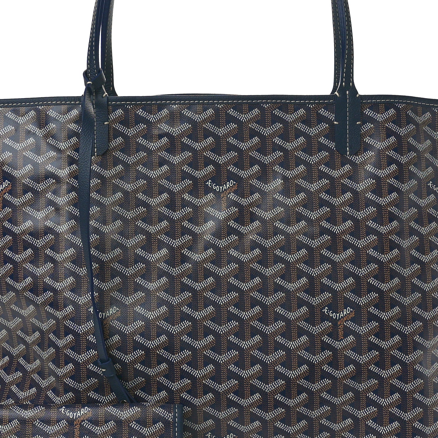 Goyard Goyardine Saint Louis GM Navy 8 of 10