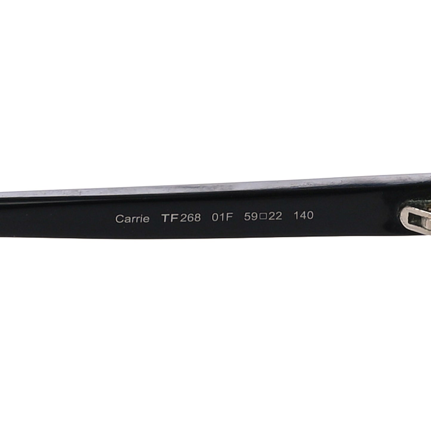Acetate Carrie Sunglasses TF268 Black