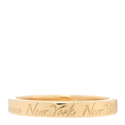 Tiffany 18K Yellow Gold Notes Ring 49 4.75 1 of 4